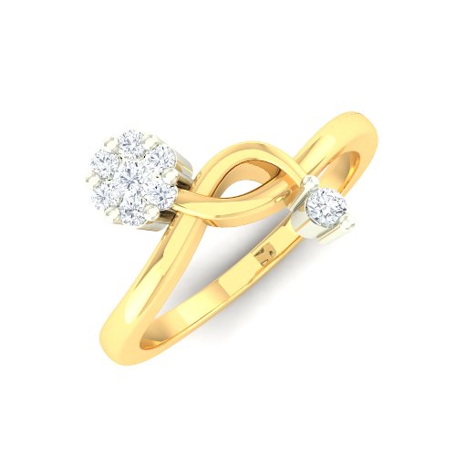 Ruth Hug Diamond Ring